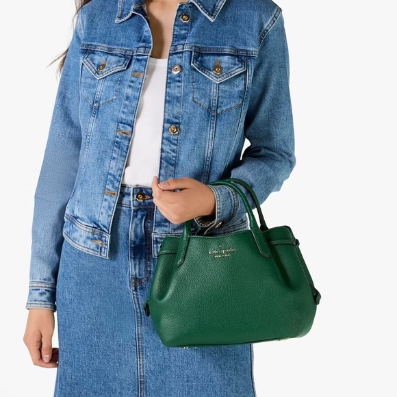 NWT KATE SPADE Dumpling Small Leather Satchel - Picture 7 of 8